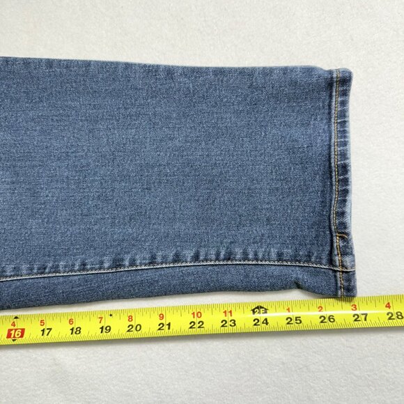 Talbots Women's Everyday Relaxed Stretch High Rise Blue Denim Jeans Size 14P - Picture 11 of 11